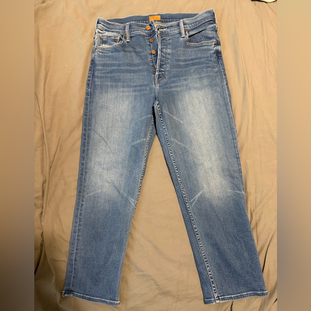 MOTHER Button Fly The Tomcat Jean - Layover Sz 31
